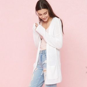 GARAGE off white cardigan